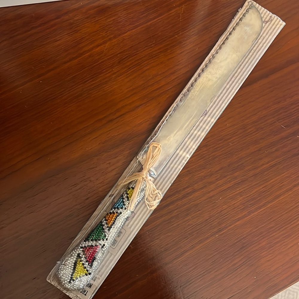 Beaded knife from South Africa